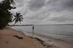 Observando os peixes em Pigeon Point, em Crown Point - Tobago